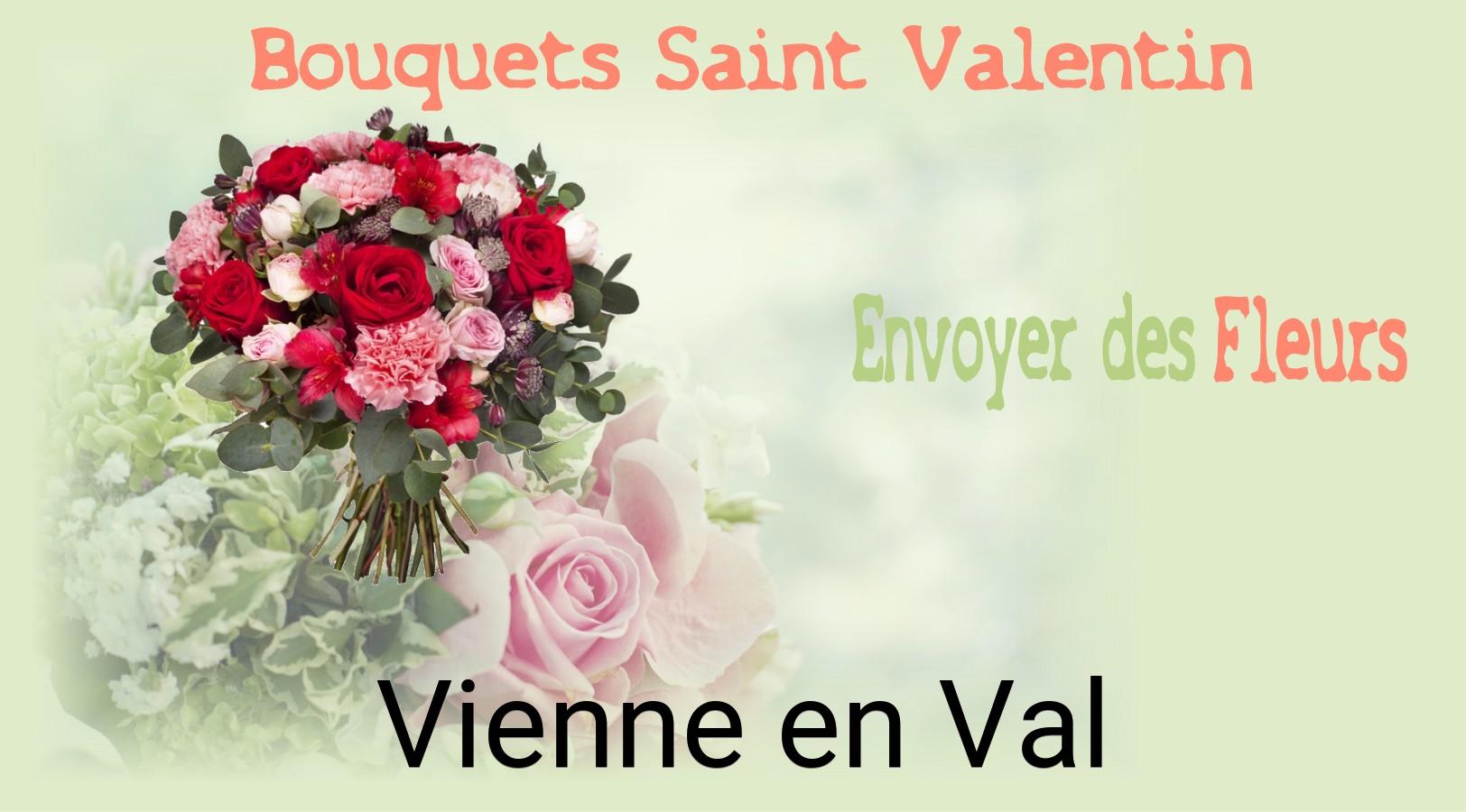 Roses de Saint-Valentin livrées à Vienne-en-Val